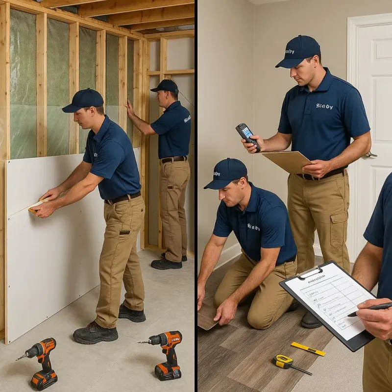 Repairs and Reconstruction process in Bellingham, WA